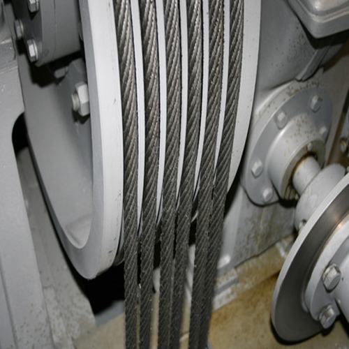 Corde en fil d'acier Corde en fil d'acier non galvanisé 19x7 16mm