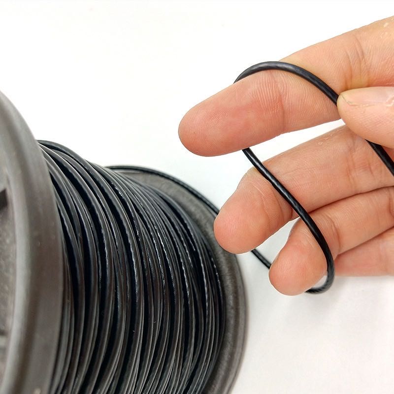 Câble de gymnase de câble métallique enduit de PVC 5mm 6mm 7x7 7x19